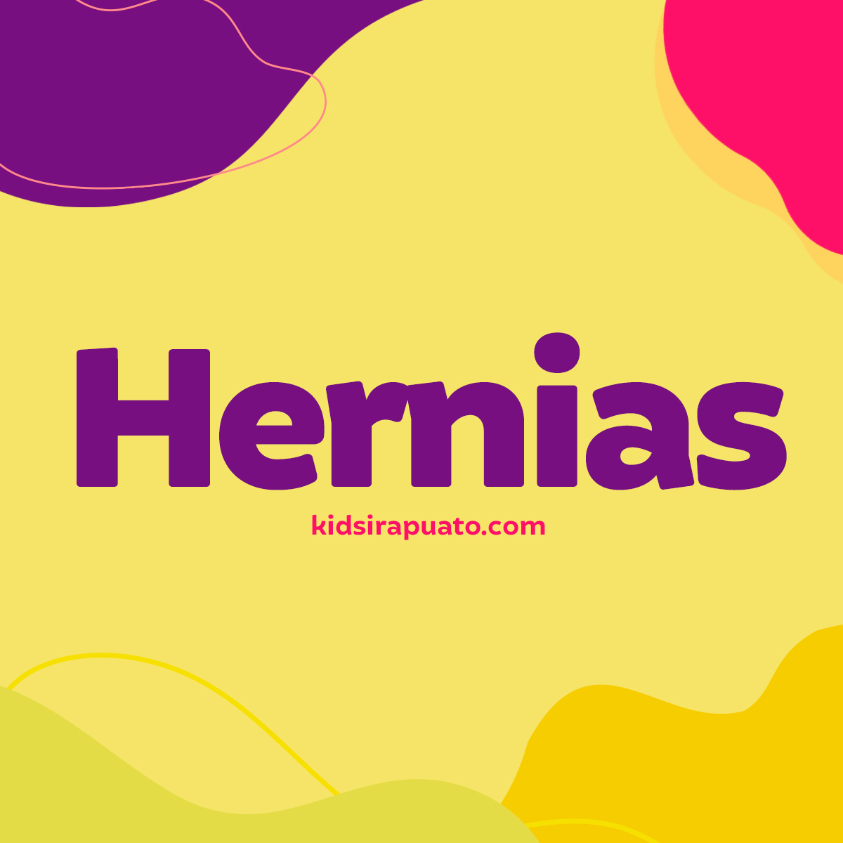 Hernia inguinal en niños y niñas